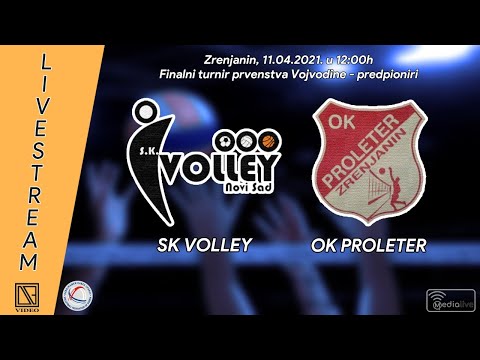 [11.04.2021.] SK "VOLLEY" Novi Sad - OK "PROLETER" Zrenjanin (Full match Livestream)