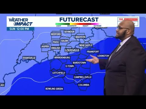 Extreme cold hits before Kentucky snow storm | Jan. 20, 2025 #WHAS11 forecast