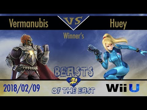 BotE 8 - Vermanubis (Ganondorf)  vs. Huey (ZSS) Winners Quarters - Smash 4