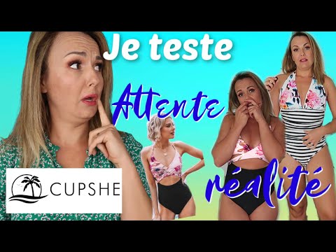 ATTENTES VS REALITE CUPSHE : Maillots de bains GAINANTS + try on