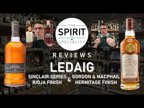 The Spirit Specialist reviews Ledaig Sinclair Series and Connoisseurs Choice Hermitage Finish