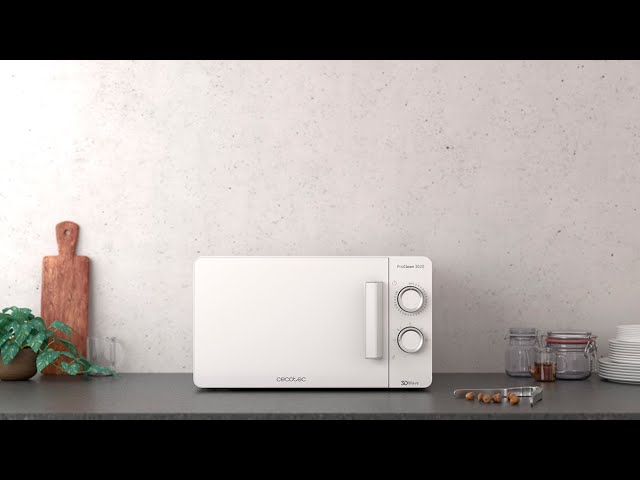Cecotec ProClean 3020 Microondas 20L 700W Blanco video