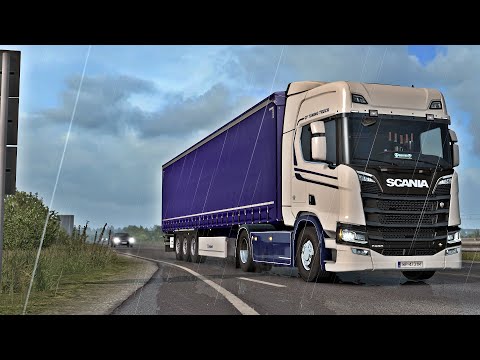 ETS2 1.37 - ProMods 2.46 - SCANIA R520 V8 - Trip: Pitești - Leskovac