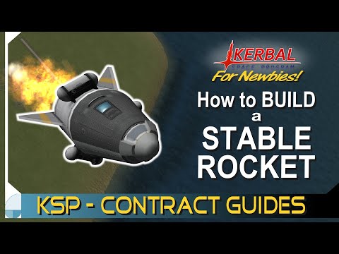 Launch Our First Vessel | KERBAL SPACE PROGRAM Contract Tutorials