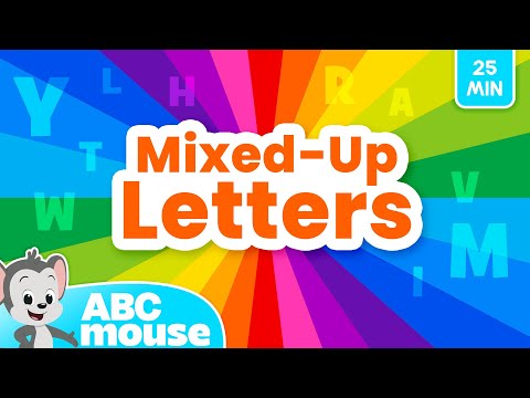 Mixed-Up Alphabet Magic in HD TV | 25 MINUTES | Spin the Wheel Compilation by ABCmouse - YouTube