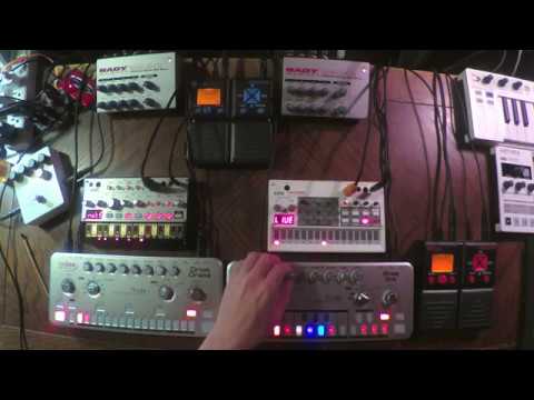 TT-303 TT-606 Bass Sample - Live Psychedelic Techno Jam - 2018-06-29