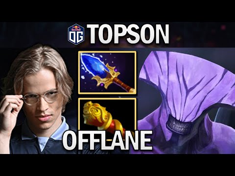 OG.TOPSON FACELESS VOID - PRO OFFLANE - DOTA 2 7.27 GAMEPLAY