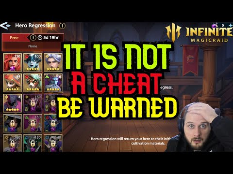 Infinite Magicraid - It is NOT a Cheat! Hero Regression - Do Not Break Your Progress!