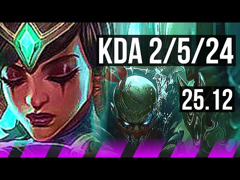 KARMA & Caitlyn vs PYKE & Jhin (SUP) | 2/5/24 | EUW Challenger | 25.12