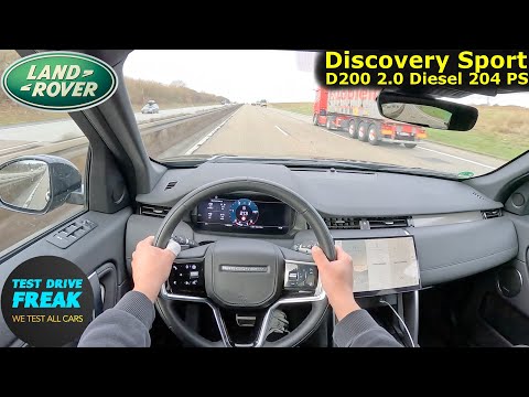2024 Land Rover Discovery Sport D200 (204 PS) 🚀 Top Speed POV Drive