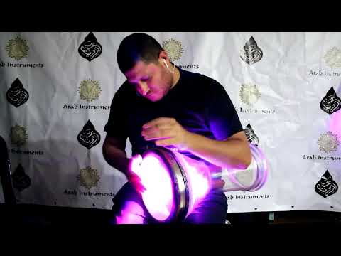 The Glass Darbuka & Darbuka Dance Light Device