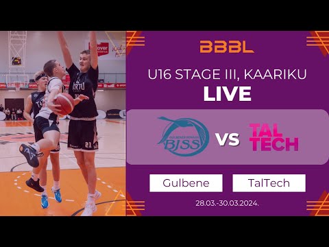 Gulbene 2008 vs Taltech BS 2008 | BBBL boys U16