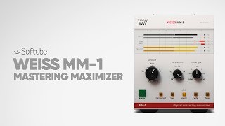 Video thumbnail for Weiss MM-1 Mastering Maximizer plug-in - Softube by SoftubeStudios