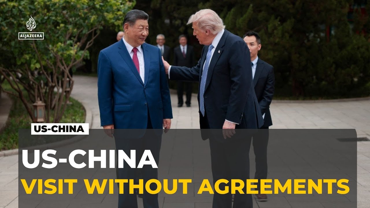 US president wraps up China visit: Trump says deals made and both leaders agree on Iran