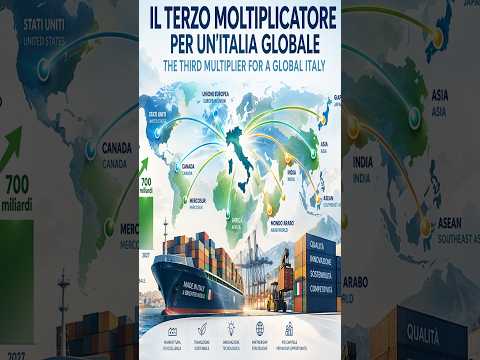 Il terzo moltiplicatore per un’Italia globale