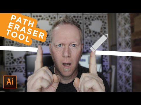 How To Use the Path Eraser Tool In Adobe Illustrator CC 2019