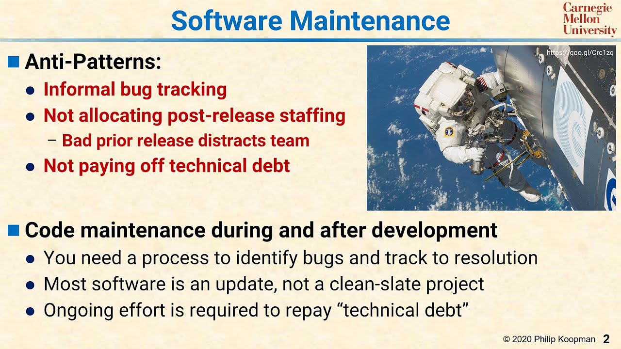 L22 02 Software Maintenance Overview