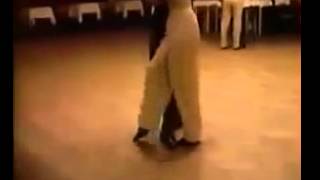 Geraldine ROJAS y Sebastian ARCE 1994, very young dancing CHIQUE