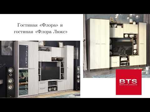 Гостиные Флора и Флора Люкс от компании BTS