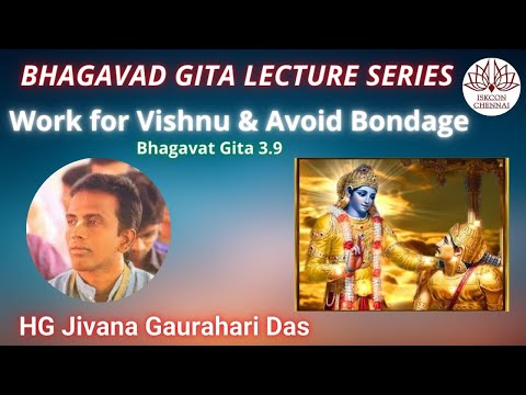 Work for Vishnu & Avoid Bondage - HG Jivana Gaurahari Das