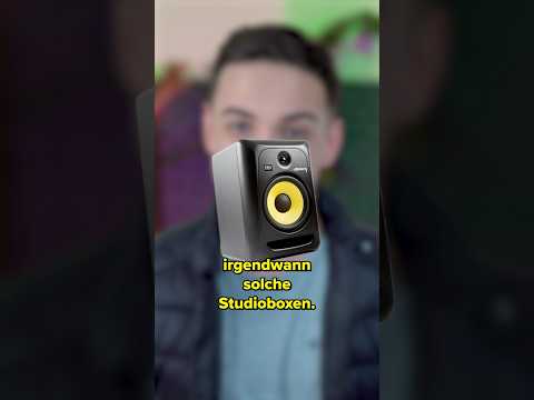 Studio Boxen vs. Lautsprecher: Der Unterschied! 🎵 #MusicProduction #StudioMonitors #mixingtips