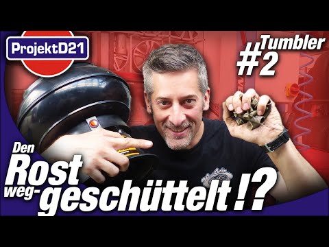 48h später - das Ergebnis | Gleitschleifmaschine | Schrauben entrosten | WEST-BERLIN-CUSTOMS