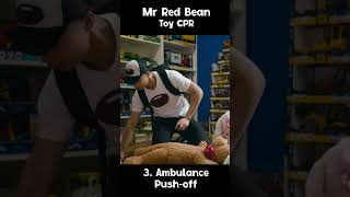 Toy CPR | MR RED BEAN | movie clip | #shorts #verticals #comedy #firstaid #CPR #teddybear #funny