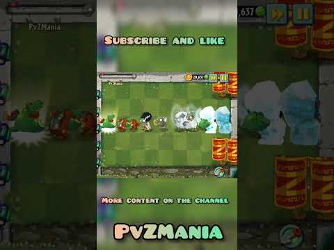 PvZ 2 Challenge - All Plants With 1 Plant Food VS Team Frozen Imp Zombies - Who Will Win?