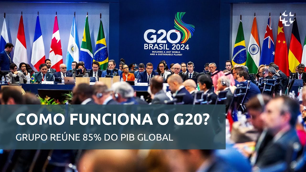 G20 reúne economias que representam 85% do PIB global