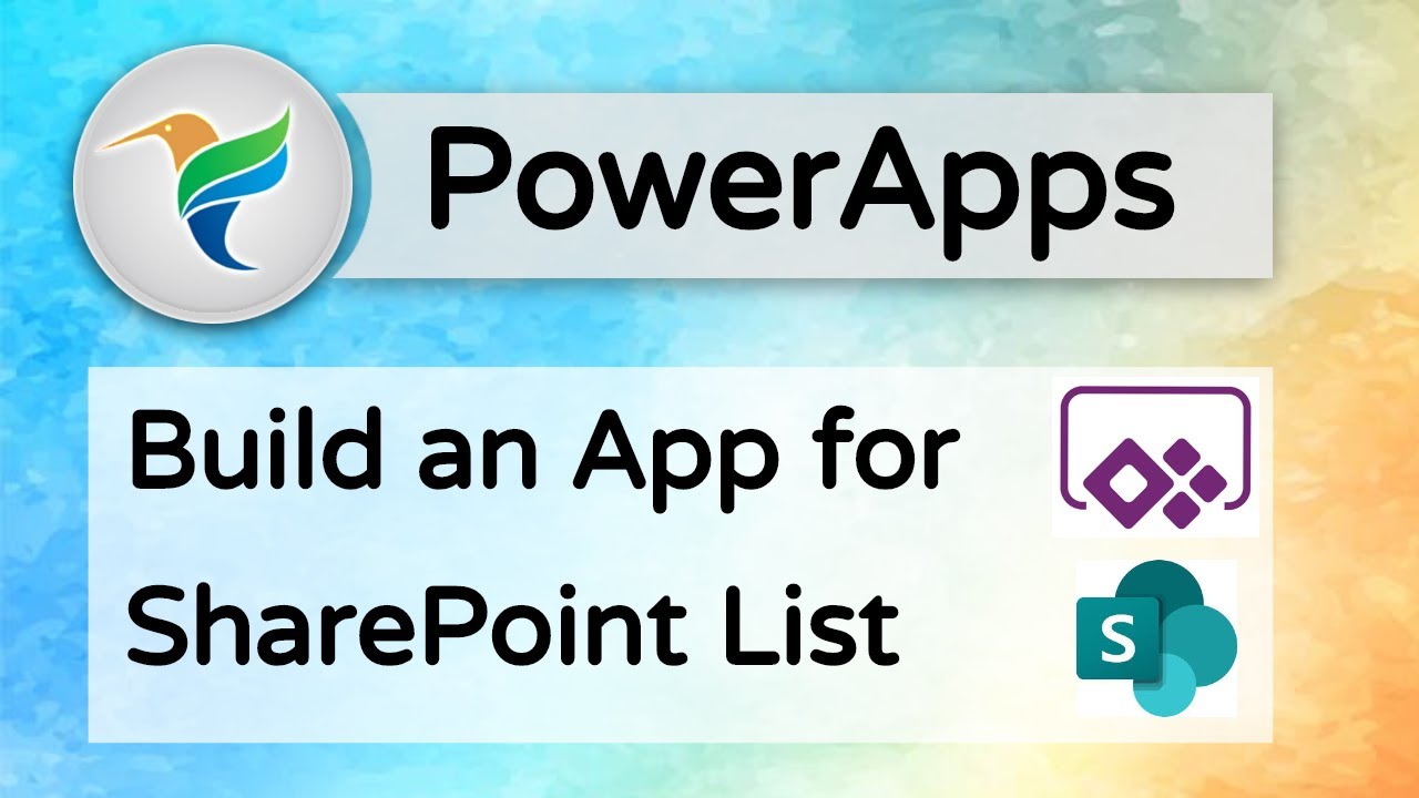 Build PowerApps Application using SharePoint List Data Source