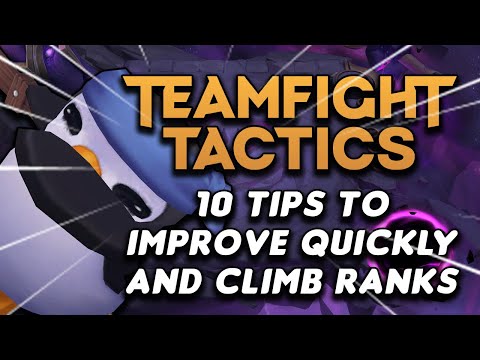 Top 10 TIPS to CLIMB RANKS in TFT Set 3 - Best advice to improve fast TFT Mobile | Teamfight Tactics