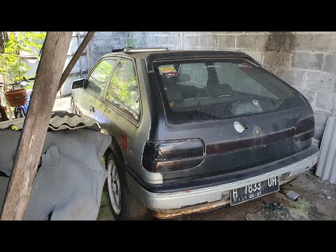 Thumbnail for Barn Find Ford Laser TX3 1986 / American two doors car / #ford2pintu #fordtx3 by Ford Laser
