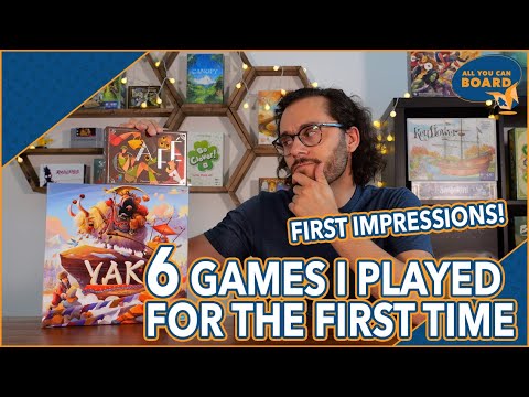 6 Games I Played for the 1st Time | First Impressions! | Yak, Cafe, Sheepy Time & More!