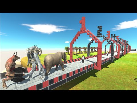 Shooters challenge for every animal - Animal Revolt Battle Simulator