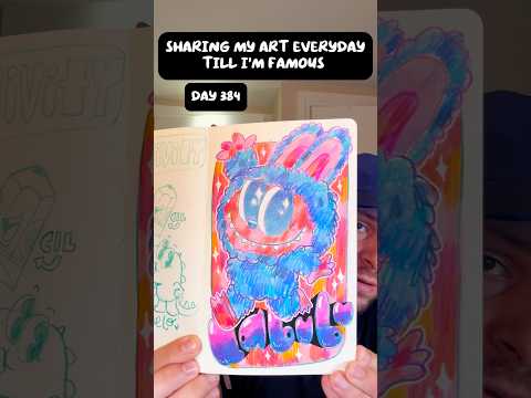 Day 384 of Sharing My Art Everyday Till I’m Famous! #shorts