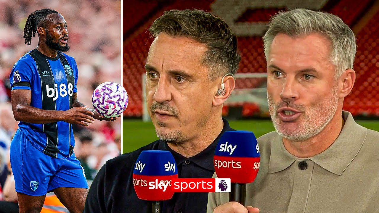 "Enough is enough." | Gary Neville and Jamie Carragher discuss Semenyo racism incident