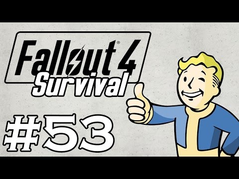 Let's Play Fallout 4 - [SURVIVAL - NO FAST TRAVEL] - Part 53 - Flying Brahmin