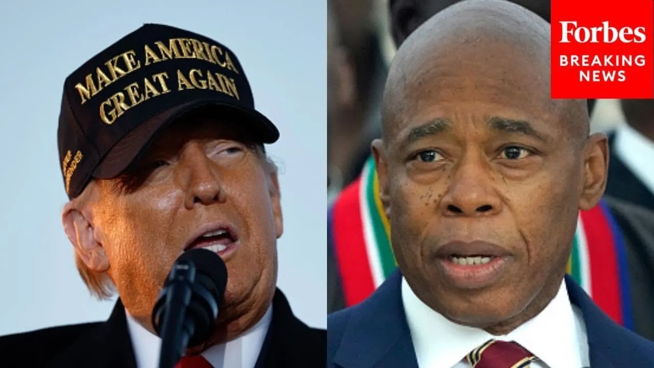 JUST IN: NYC Mayor Eric Adams Holds Press Briefing After Trump Says He’d Consider Pardoning Him