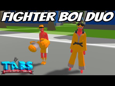 Fighter Boi Duo! Taekwondo Kid & Boxing Boi vs EVERY FACTION- Totally Accurate Battle Simulator TABS