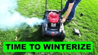 How to Winterize Your Lawn Mower