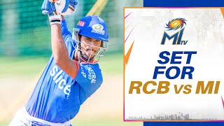 Ready for RCB vs MI | Mumbai Indians