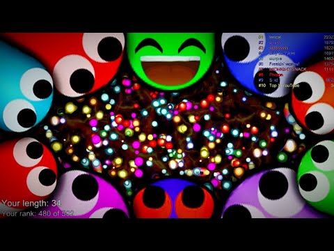 Slither.io A.I 225,000+ Score Epic - Epic Skin Slitherio Gameplay - New skin Release - Slitherio Vip