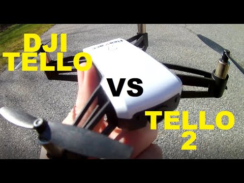 DJI RYZE TELLO vs TELLO 2 2020 Comparison and flight review