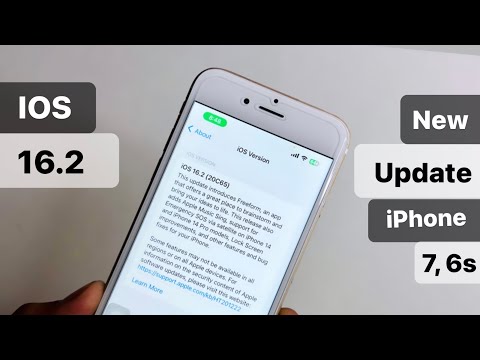 IOS 16 Update for iPhone 7,6s  || How to install ios 16 in iPhone 7