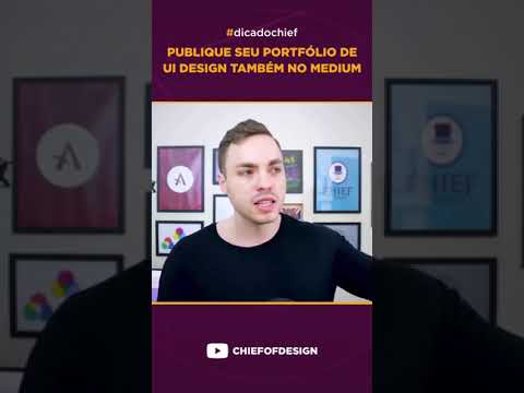 Portfólio de UX/UI no medium? #shorts