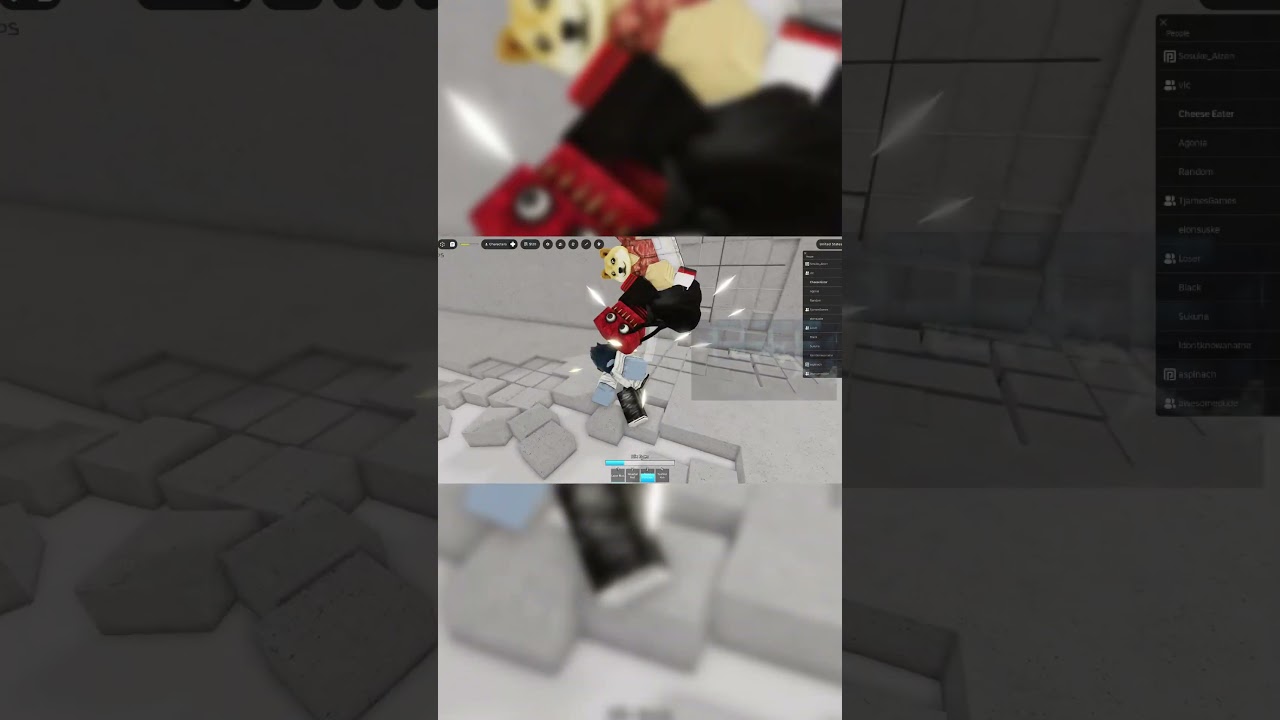 Bro got the Mahito treatment 😭#funny #jjk #jujutsukaisen #roblox