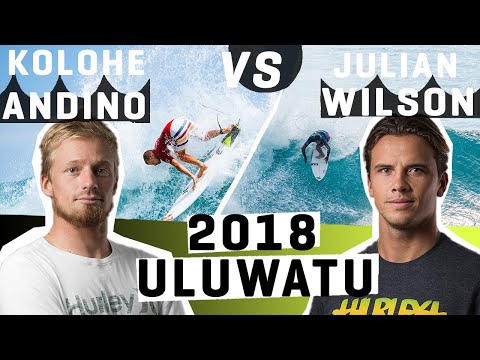 Julian Wilson VS Kolohe Andino: 2 of The Best Back Hand Attacks on Display | FULL HEAT REPLAY