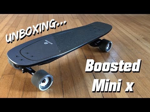Boosted Board Mini X Unboxing