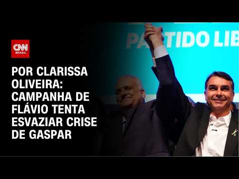 Campanha de Flávio tenta esvaziar crise de Gaspar | LIVE CNN