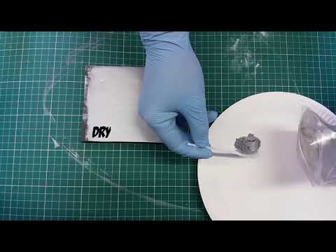 Powder pigment mixed with Flexi Paint Tutorial